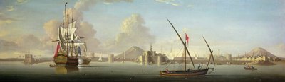 An Extensive View of the Port of Alexandria with a British Man O